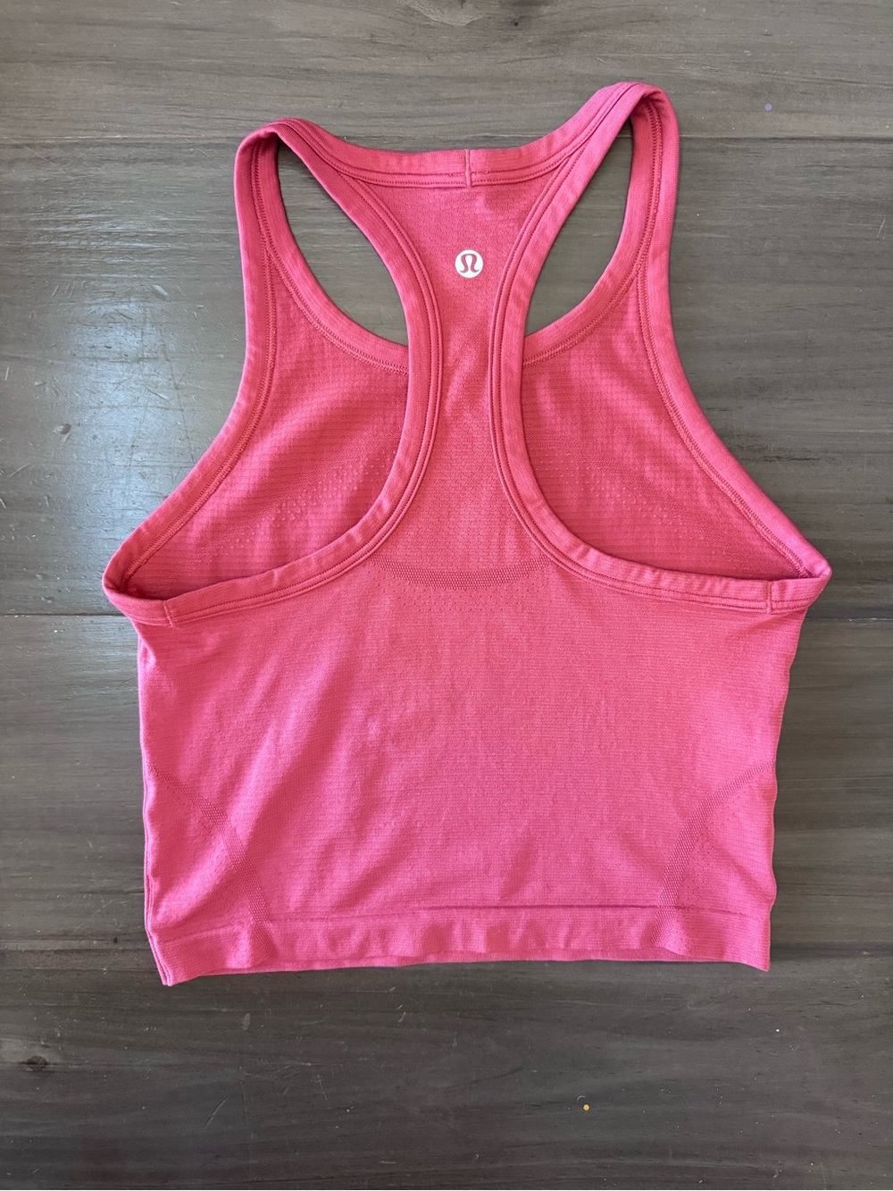 Lululemon Swiftly Tech Cropped Racerback Tank Women’s 6 Desert Red